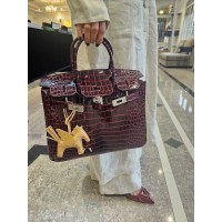 Hermes Bag + charm
