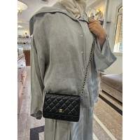 Chanel bag WOC lambskin gold