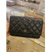 Chanel bag WOC lambskin gold