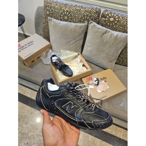 miu miu x new balance sneakers