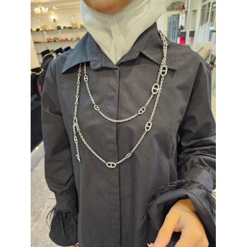 Hermes necklace 160 cm