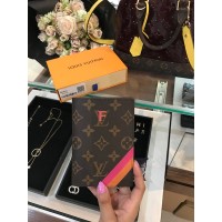 Lv passport wallet ( F )