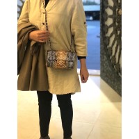 Chanel mini python